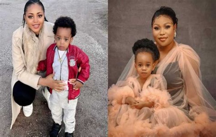 
4 Famous Nollywood stars who have the most beautiful children 
