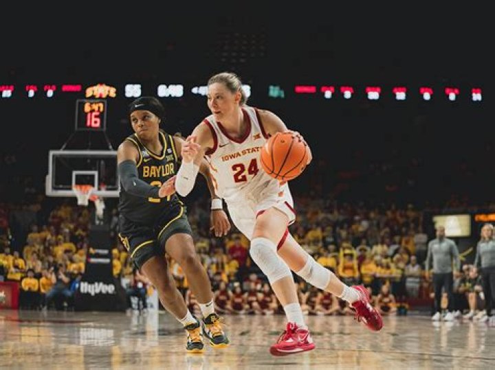 Cyclones Small Forward Ashley Joens Dad Brian Joens Handed Her A Basketball When She Was A Toddler