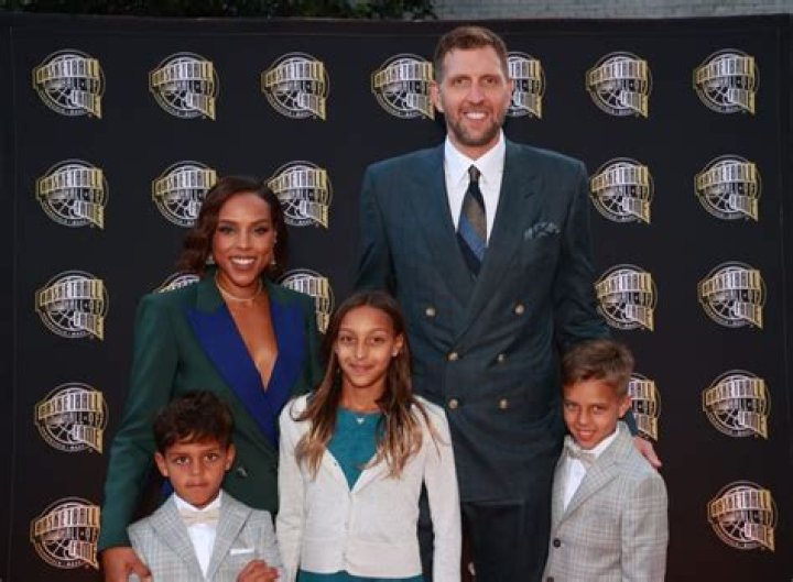 Dirk Nowitzki Three Children and Rare Family Photos with Wife Jessica Olsson