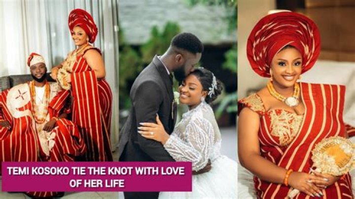
Excitement As Jide Kosoko’s Daughter, Temilade, Ties The Knot With Her Lover 