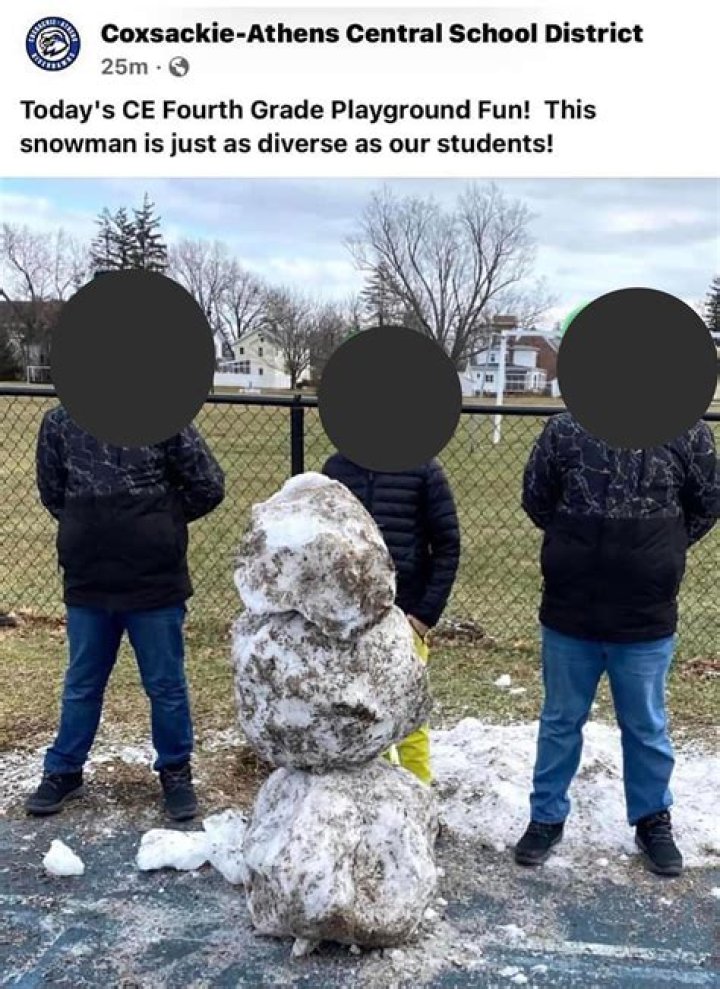 
“Glitch in the simulation again”: Racist dirty snowman controversy explained as netizens weary of backlash 