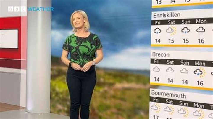 
Is BBC Weather Presenter Sarah Keith Lucas Really Pregnant In 2022 With Husband Richard Sutton? 