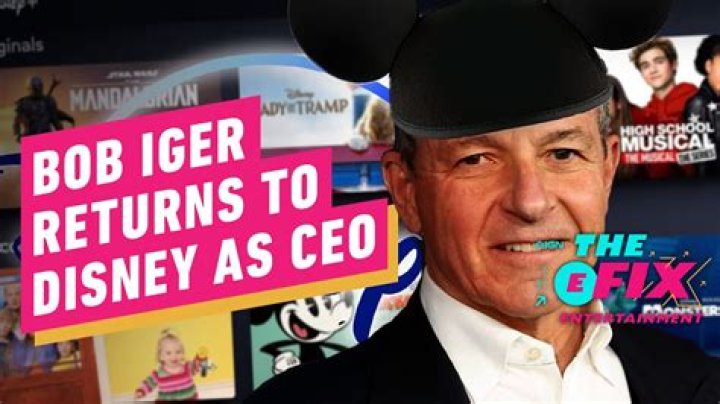 
Is the CEO of Disney Bob Iger Replacing Bob Chapek? 