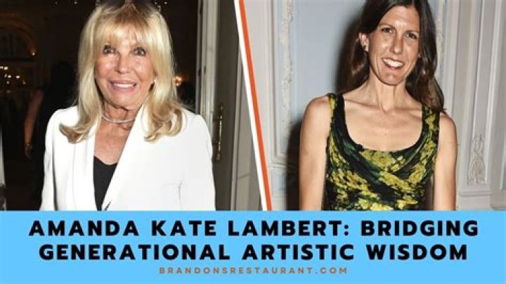 Meet Amanda Kate Lambert, Nancy Sinatra, and Hugh Lambert’s Daughter