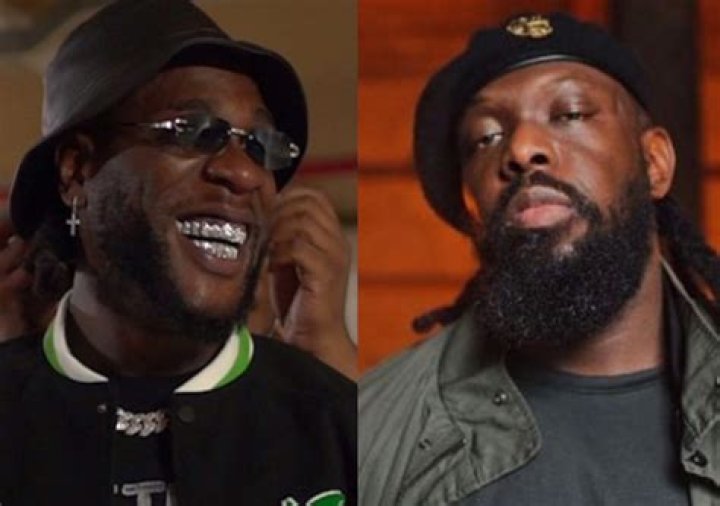 
“Na Because I Never Collect Grammy”- Timaya Jokes As He Drags Expensive Drink With Burna Boy 