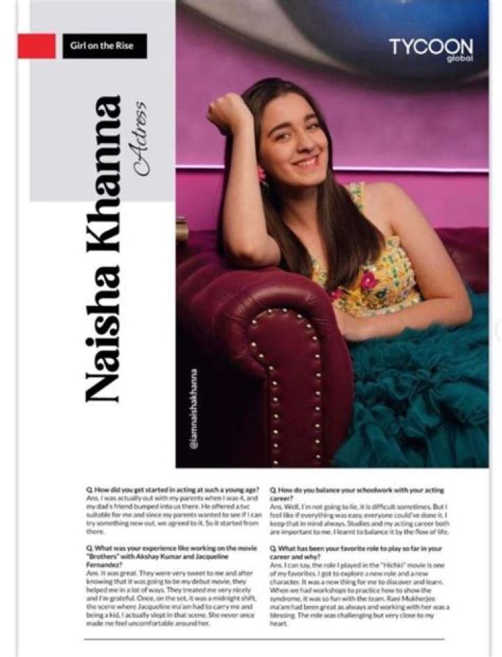 
Naisha Khanna Height, Weight, Net Worth, Age, Birthday, Wikipedia, Who, Nationality, Biography 