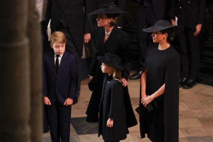 
Princess Charlotte Breaks Down In Tears At Queen Elizabeth’s Funeral 