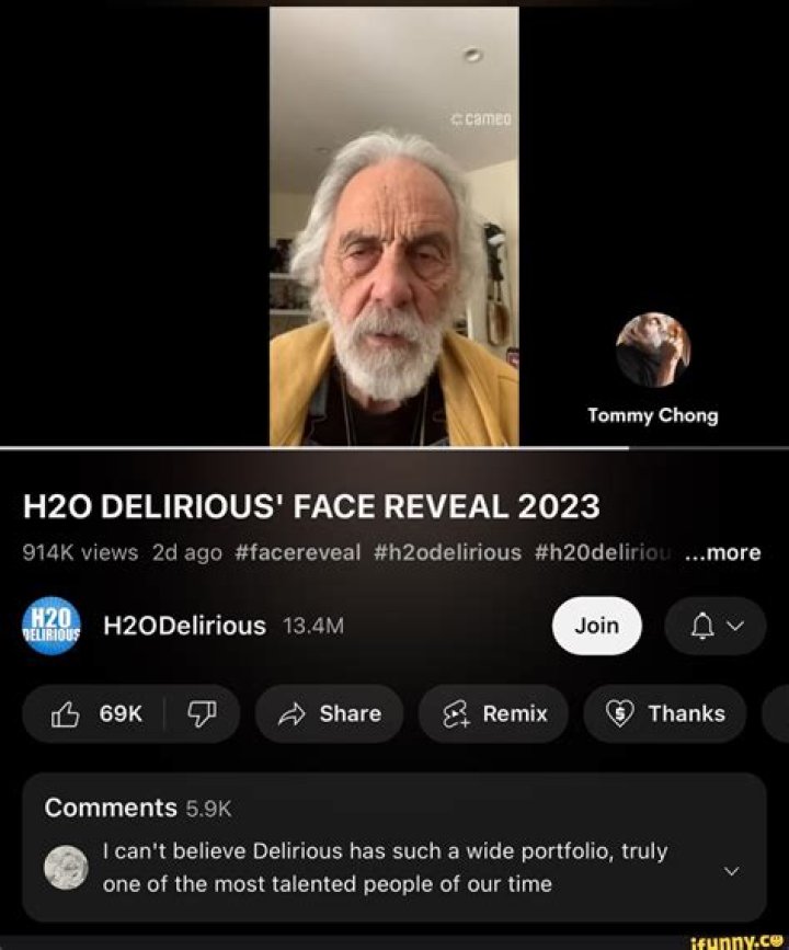 
The Internet Reacts To H2O Delirious Face Reveal 