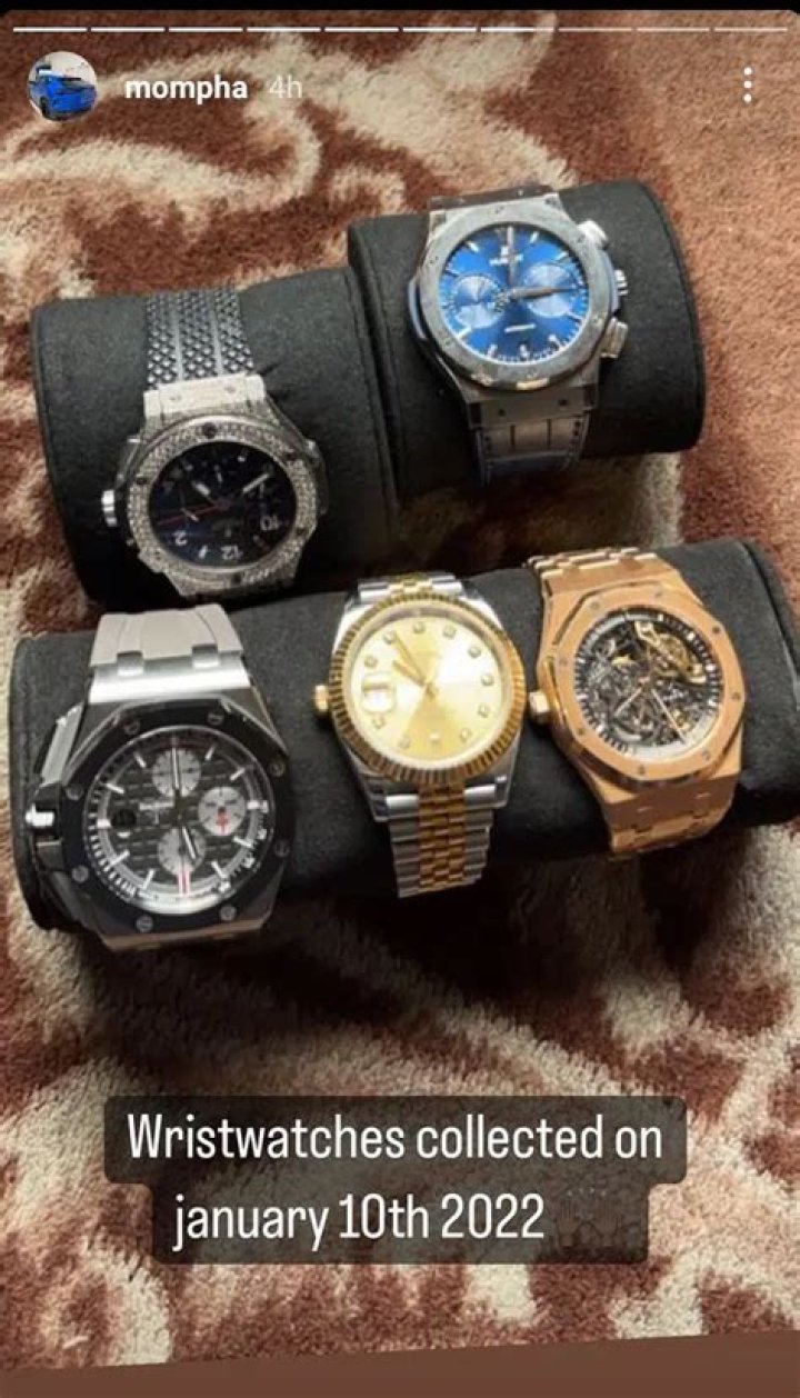 
“Thieves In Government Uniform”-Mompha Flaunts Luxury Watches Retrieved From EFCC 