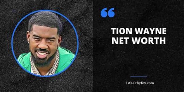 
Tion Wayne Height, Weight, Net Worth, Age, Birthday, Wikipedia, Who, Nationality, Biography 