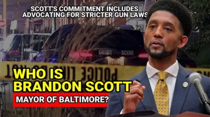 
Who is Brandon Scott, Mayor of Baltimore? 