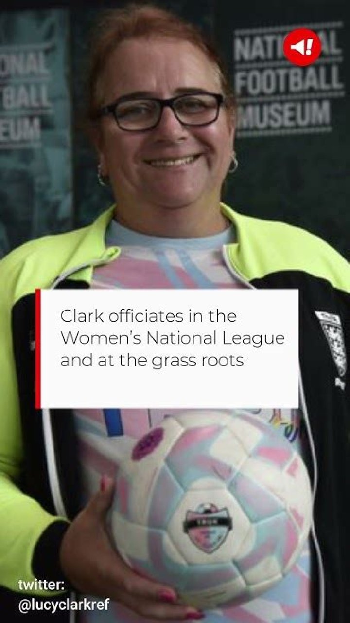 
Who is Lucy Clark, first ever transgender referee in football? 