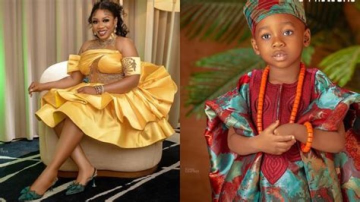 
Wumi Toriola, An Actress, Prays Fervently For Her Son As He Clocks 3. 